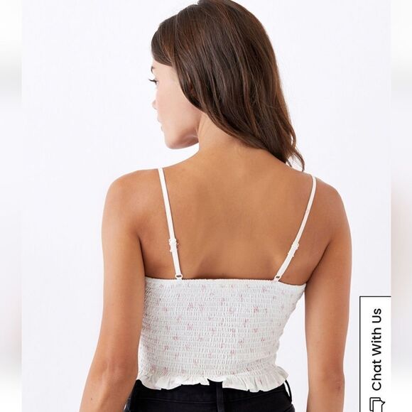 Pacsun Cropped Bustier Tank Top NWT Size M - Picture 4 of 10